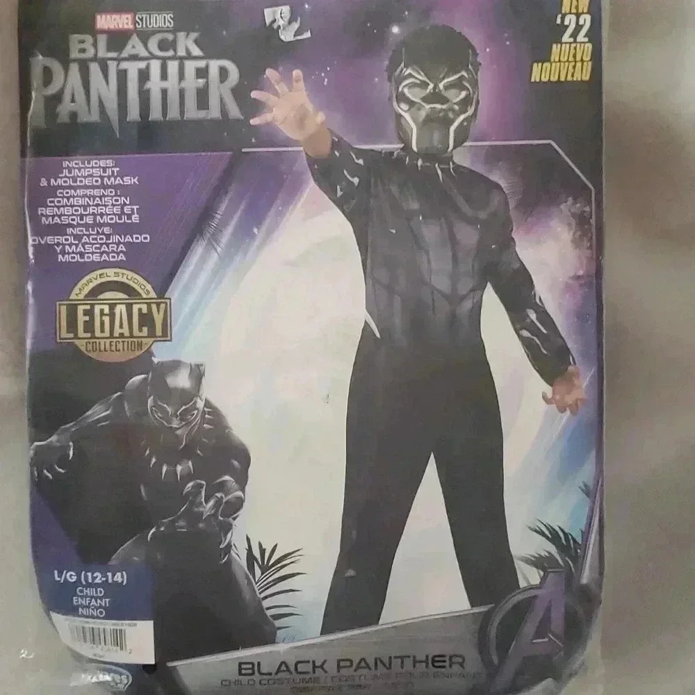 Marvel black panther costume